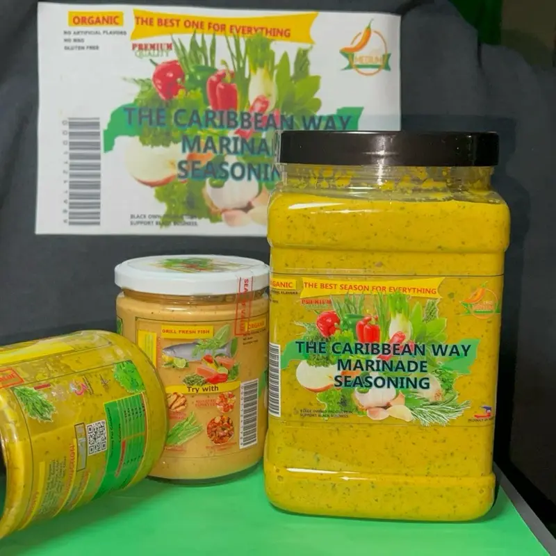 The Caribbean Way Marinaded Seasoning 128oz