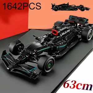 1642PCS Mercedes-AMG Technical F1 W14 E Performance Speed Race Car Building Blocks Brick Compatible MOC Vehicle Model Car DIY Toy Gifts
