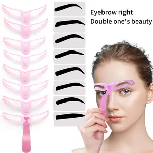 Eyebrow Shaping Stencil Tool – Easy Brow Guide for Perfect Eyebrows, Great for Beginners & Daily Makeup eye-brow