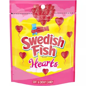 Swedish Fish Valentine'S Gummy Hearts  - 10Oz