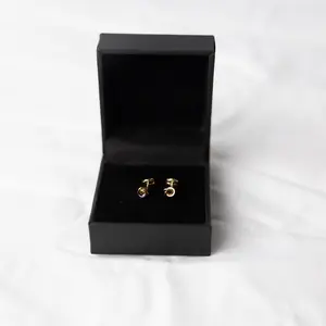 Oñate 18K Tri-Color Gold Interlocking Knot Earrings