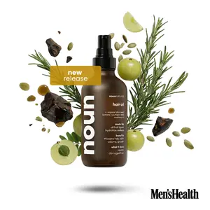 Noun Naturals Hair Oil | Growth, Nourishes, Non-Greasy Formula with Batana, Black Seed, Amla, & Rosemary Oil and more | Hair Repair Treatment and Heat Protection | 100% Natural Hair Repair Oil