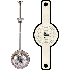Introducing The Easy-Lift Dutch Oven Silicone Bread Sling & Scoop & Dust Flour Sifter Combo. A Premium Sourdough Bread Mat & Artisanal Flour Dusting Wand Bread Baking Supplies Set (2pcs)