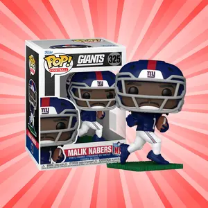 Funko Pop! NFL New York Giants Malik Nabers #325