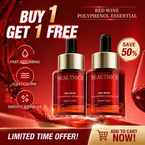 [BOGO FREE] Beautnice Red Wine Polyphenols Brightening Serum - Dermatologist Tested for Radiant Skin (2x 30ml)