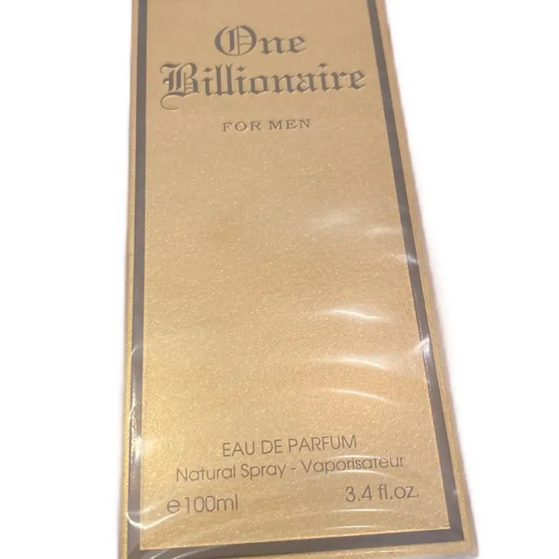 One billionaire for men One billionaire for men