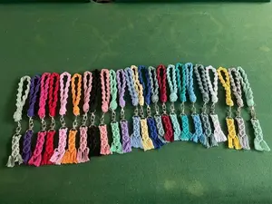 Custom Keychain Wristlet Set 20 Plus Colors Variety Pack for Your Selection