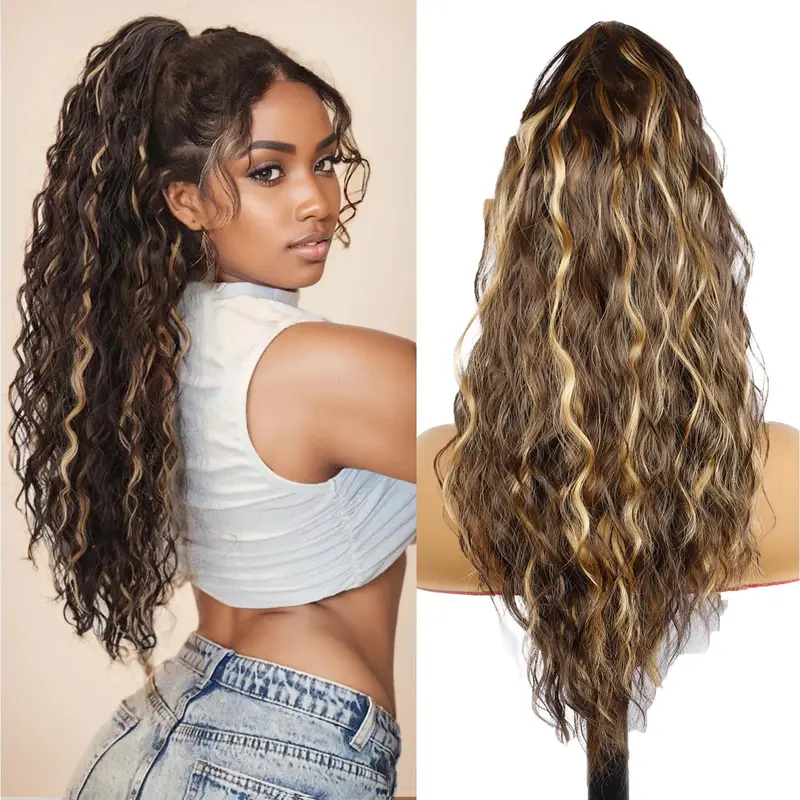 ponytail using clip in hair extensions - TikTok Shop