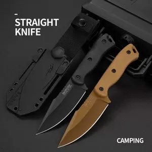 BK18 High Hardness Fixed Blade Knife with Sheath - Ultimate Portable EDC Tool for Outdoor Adventures