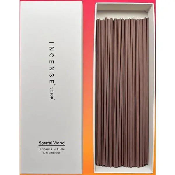 Premium Aromatic Incense Sticks for Relaxation & Meditation - Traditional Japanese Sandalwood Scent - 60 Sticks (0.044 Pounds) - Handcrafted Spiritual & Home Use - Long-Lasting Fragrance & Calming Atmosphere Perfume Scented