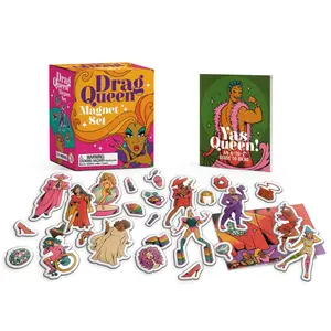 Drag Queen Magnet Set by RP Minis [Novelty Gift]