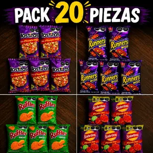 20 Mexican Chips Mix Pack