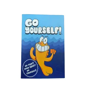 Fun Fish Card Solitaire Adult Party Table Game Two Or More Players Prank Party Interaction Family, Friends, Colleagues, Relax