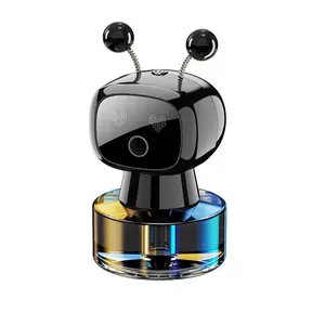 Car Intelligent Robot Aromatherapy Machine, Car Aromatherapy Diffuser, Adjustable Car Aroma Diffuser, Portable Waterless Car Diffuser, Car Air Vent Robot Aromatherapy with 2 Fragrances, Car Interior Diffusers, Car Interior Accessories.