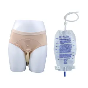 Women's Portable Urine Collector with 0.7m Catheter Reusable Leak-Proof Bag Adjustable Strap for Travel & Daily Wear Yellow Eco-Friendly Silicone Material Enhanced Mobility Customized Comfort Safe Reliable