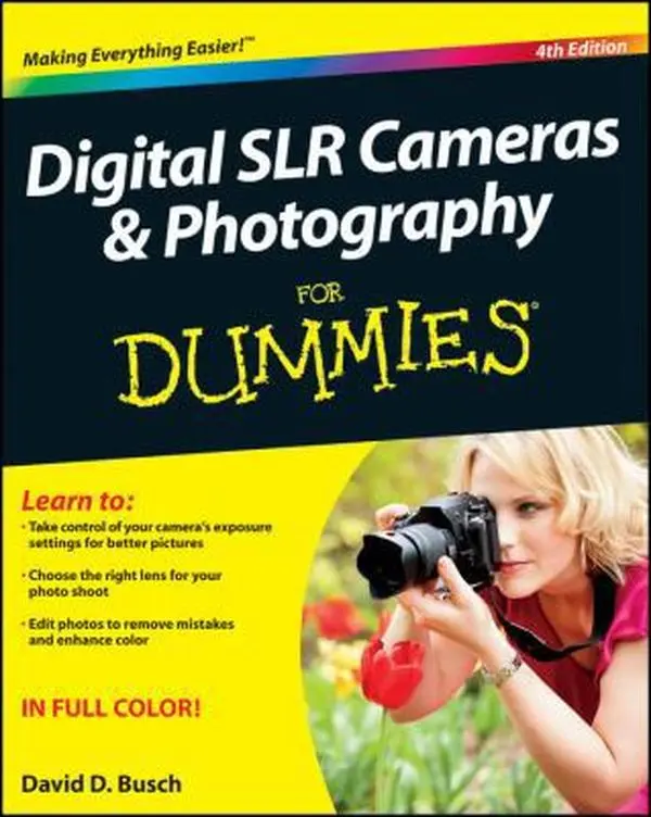USED Book - Digital SLR Cameras & Photography for Dummies by David D. Busch (Paperback) - english