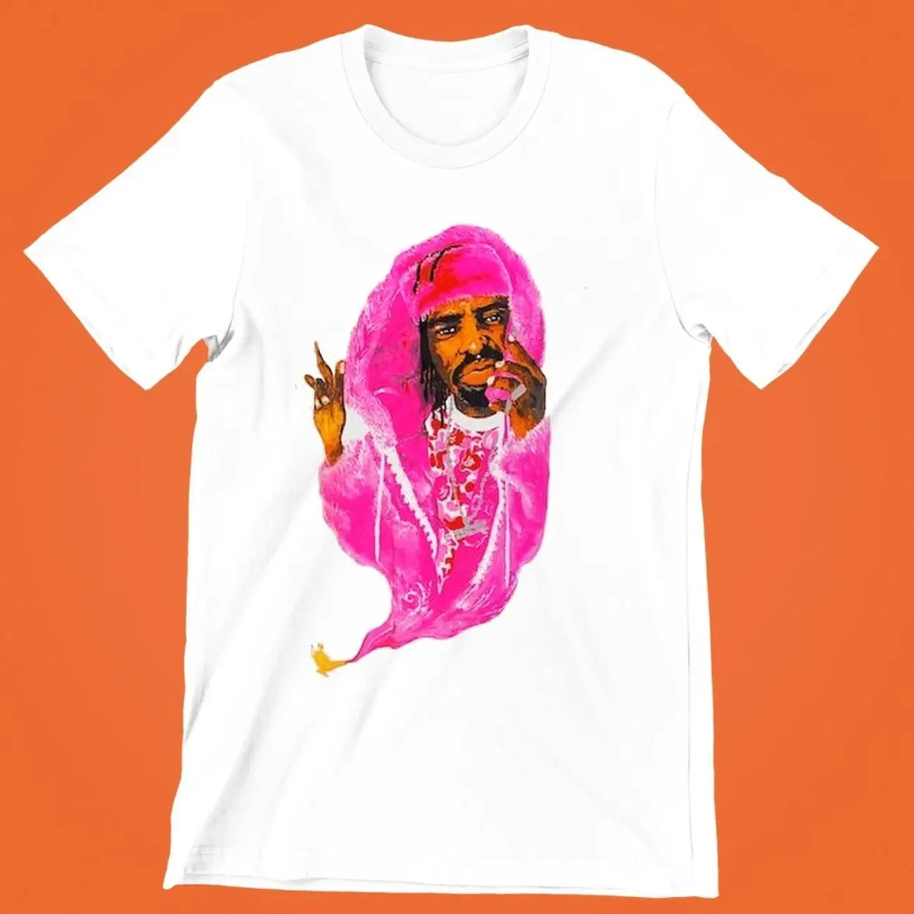 Mac Dre in pink Shirt White Unisex S-234XL Shirt 6