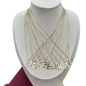 Gold Plated 14K Letter for Women