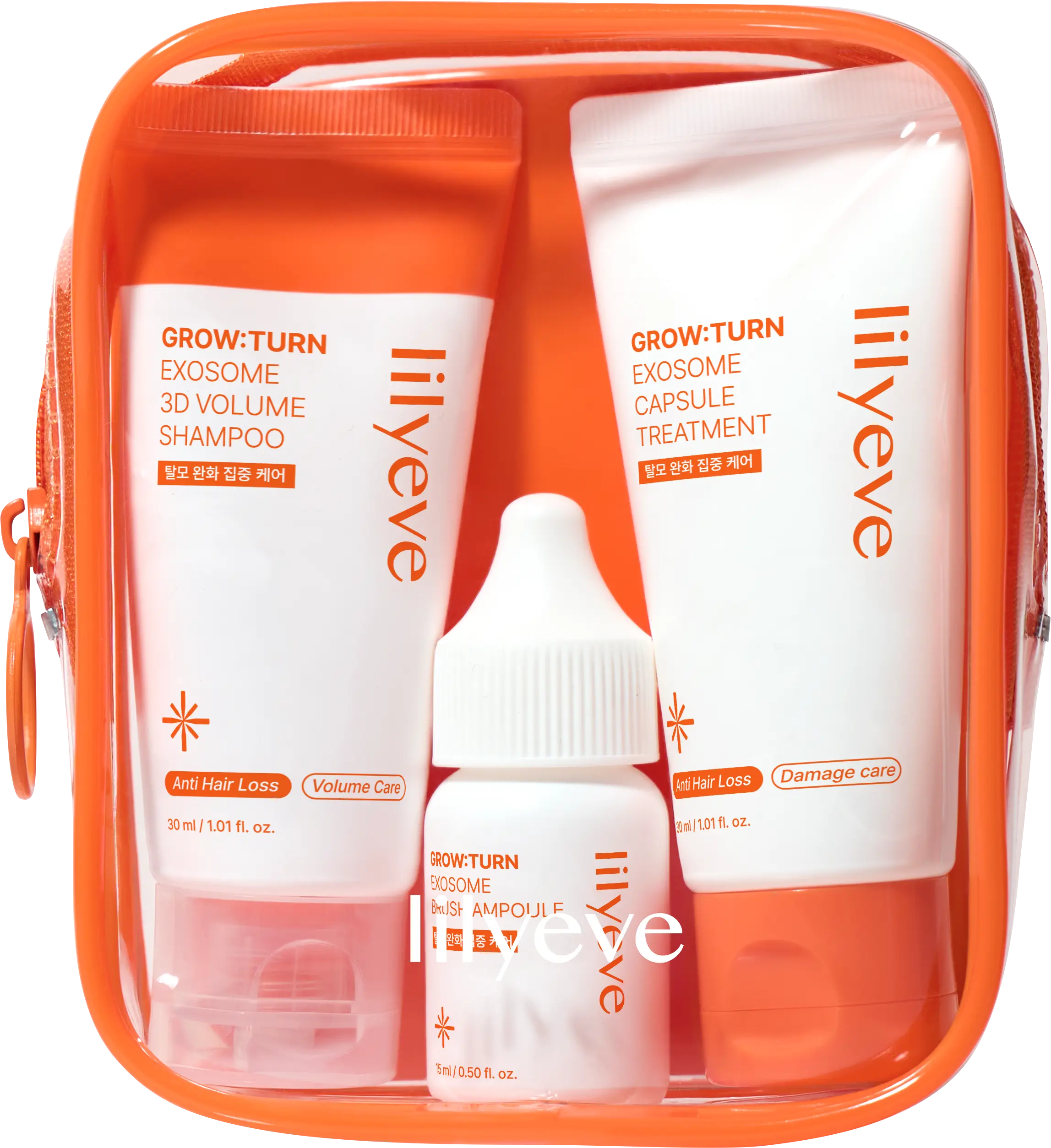 Lilyeve GROWTURN Exosome Starter Kit | Hair Growth & Scalp Care Routine Set