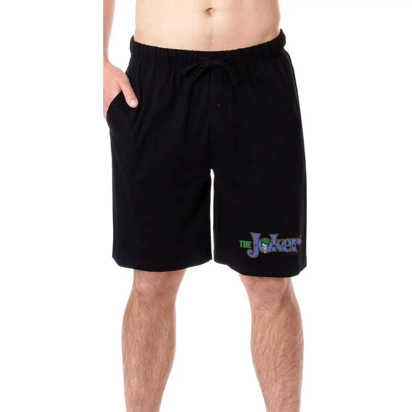 DC Comics Mens' Batman Bat-Symbol Classic Logo Icon Sleep Pajama Shorts