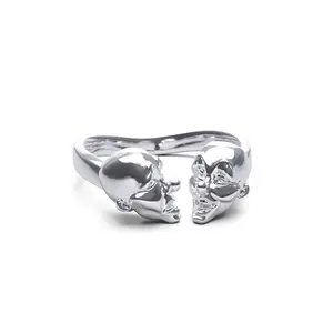 LAUGH NOW CRY LATER RING from NIGHTMARE Collection - Unique Design Reflecting Emotions with Comedy and Tragedy Symbols