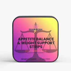 Appetite Balance & Weight Support Strips, Mixed Berry Flavor, Saffron Blend Supplement for Supports Balance (Health & Wellness Nutrition)