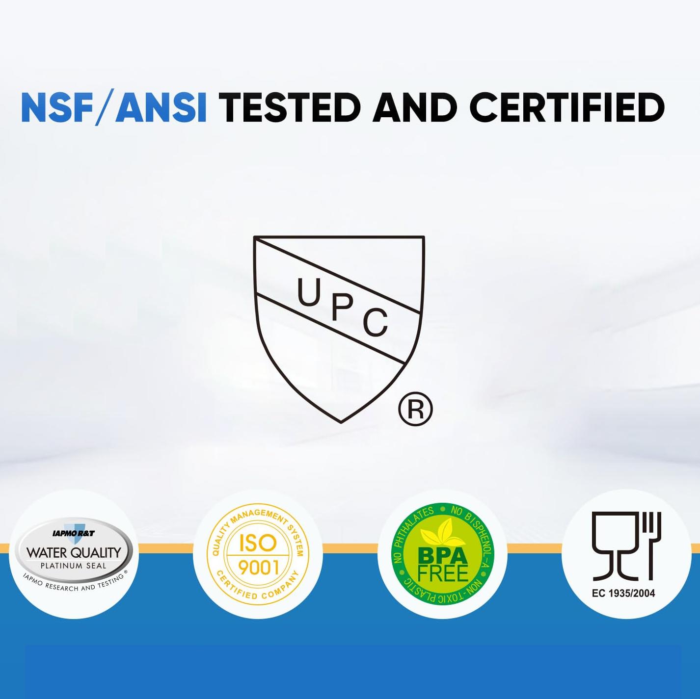 EPTWFU01 Water Filter Replacement, Compatible with Frigidaire EPTWFU01, Рurе Sоurсе Ultra II, EWF02, 012505454226, 4562222