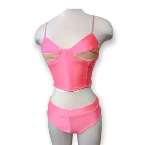 Eva Reversible Corset Bikini Top