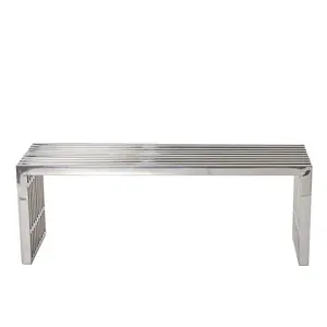 Gridiron Medium Stainless Steel Bench, EEI-625-