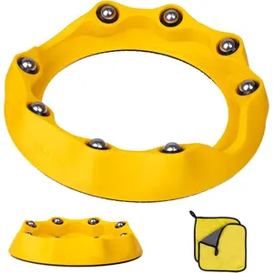 Bowling Ball Spinner, Rotating Bowling Ball Cup Holder with Bottom Anti-Skid Pad, Suitable for All Ball Types, Durable & Easy to Use