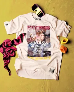 Macho Man 'Savage' White Tee