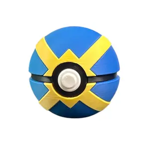 Quick Ball - Inspired 3D Printed Poke Ball Collectible