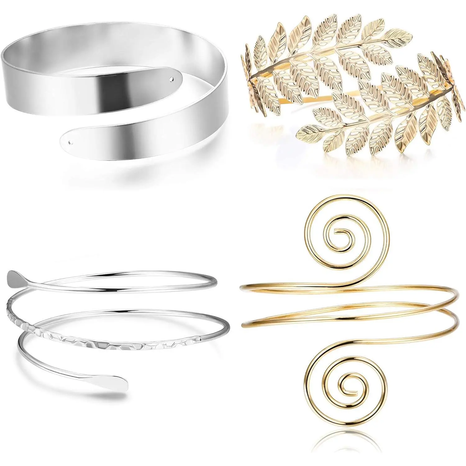 D:Silver tone+Gold tone