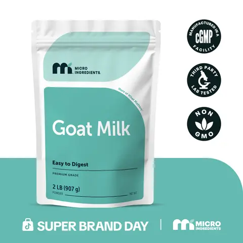 Micro Ingredients Goat Milk Powder - Rich in Protein, Calcium, & Probiotics Dairy Milky