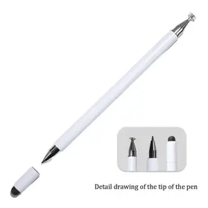Universal Stylus Pen, 3-in-1 Stylus Pens for Touch Screens neutral pen flat pen, High Sensitivity & Precision Capacitive Stylus  for Apple iPad iPhone Tablets Samsung All Universal Touchscreen Devices Digital Stylus Pen NO Bluetooth Needed