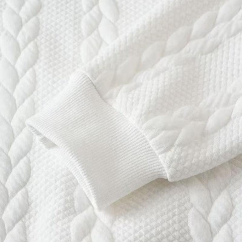 Men's Autumn Winter Cable Knit Long Sleeve Polo Shirt, Suitable for Everyday Wear, Vintage Ribbed Zip-Up High Collar with Quarter-Zip Design, Casual Versatile Fashion Pullover, A Must-Have for Men's Wardrobes