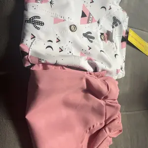 Baby Toddler Summer Full-Print Pyramid Cartoon Shirt and Shorts Set, Beach-Style Casual Two-Piece Outdoor Play Outfit Clothing
