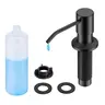 FORIOUS Soap Dispenser for Kitchen Sink, Built in Sink Soap Dispenser, 500ML/18OZ Bottle, Lotion Dispenser for Kitchen Sink Built in Refill homemakeover
