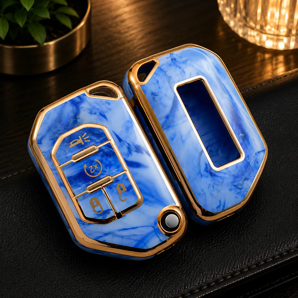 Car key Cover compatible for Jeep Wrangler Gladiator Smart Key Fob Cover, TPU Protective Remote Case car key protector accessory charger