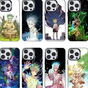 Dr Stone Ishigami Senku Phone Cases For iPhone,Compatible with iPhone 11, 12, 13, 14, 15, 16, 17 – check our available sizes