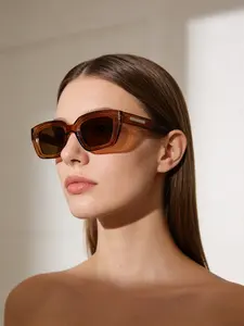 Vintage Square Frame Sunglasses, Trendy Casual High Quality Sunglasses for Everyday Use, Fashion Accessories for Outdoor Activities, Square Frames Sunglasses, Summer Sunglasses