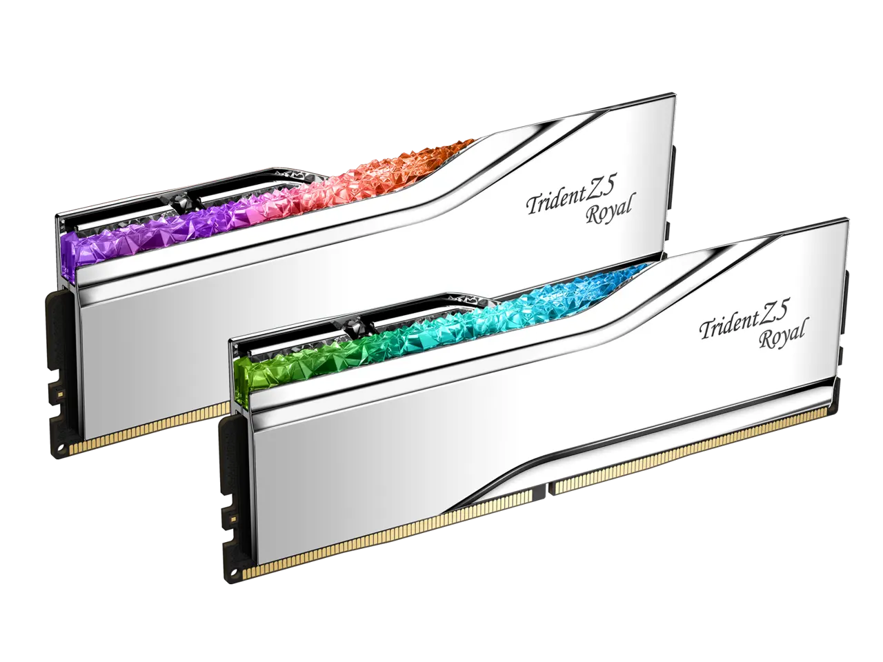 G.SKILL Trident Z5 Royal Series 32GB (2 x 16GB) 288-Pin PC RAM DDR5 6400 (PC5 51200) Desktop Memory Model F5-6400J3039G16GX2-TR5S