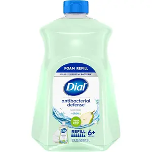 Dial Antibacterial Foaming Hand Soap Refill, Fresh Pear