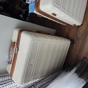 4 Piece Luggage Set, Expandable TSA Lock Hardshell Durable Traveling Bag Travel Suitcase Set with Double Spinner Wheels, Luggage Sets (13/20/26/28in) Gift for Back to School