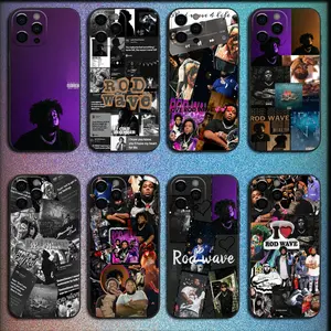 Rapper R-Rod Wave Phone Case For iPhone 17 17Air 16 15 14 13 12 11 Pro Max X XS Plus 16E Shockproof Silicone Soft Cover Fundas Protection Transparent