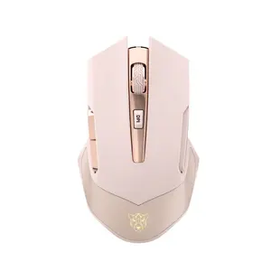 AI Intelligent Voice Wireless Mouse Charging Silent Gaming Office Pink Girls General