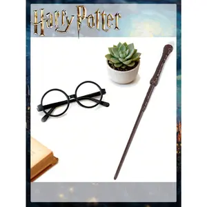 Half-branch style magic wand - The magic wands of the four magic colleges. They are the perfect holiday gifts for friends, an ideal choice to enhance the party atmosphere, and an excellent party decoration, Party Supplies