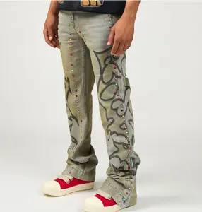 Duaa  Rhinestone Jeans