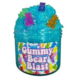 Gummy Bear Blast Crunch Sweet Candy Scented DIY Kit Squishy Slime