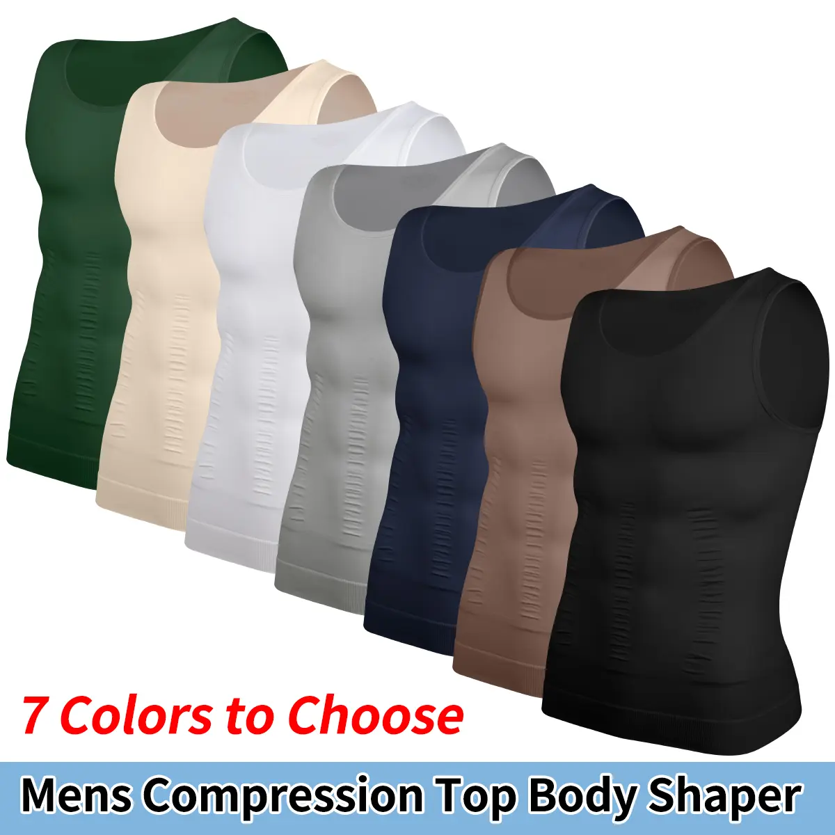 1-4 Pack Menswear Body Shaper Sports Vest Compression Tank Top Shirt Breathable Shapewear Stretchy Gym Underwear Lightweight Suit Soft Fabric Workout Fitted Casual Activewear Sleeveless Fitness Stylish